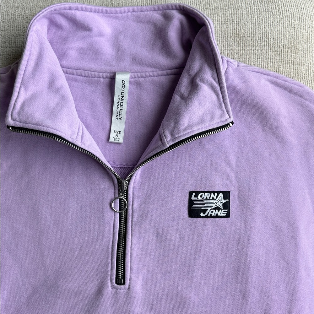 Lorna Jane SPORT QUARTER ZIP SWEATER - Picture 4 of 5